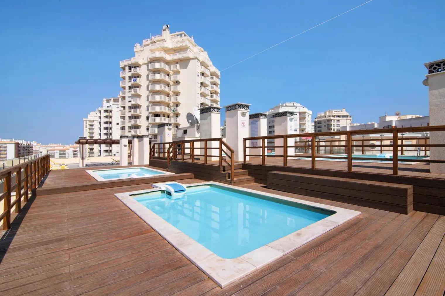 Terrace Colors Beach Apartment Armação de Pêra Buitenkant foto