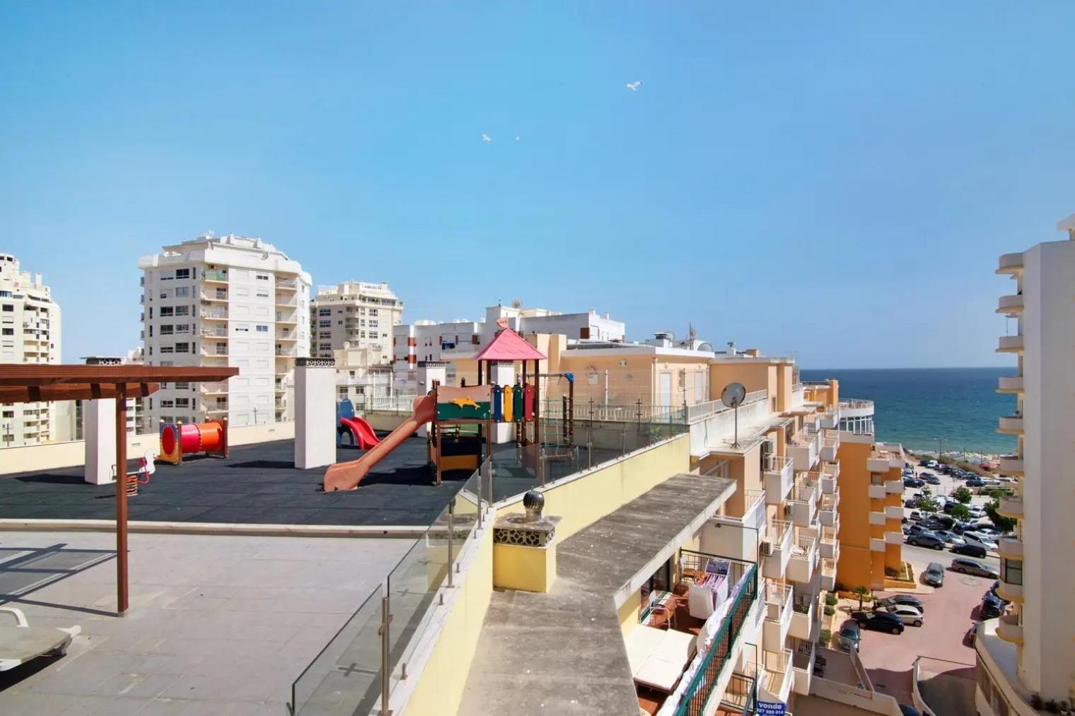 Terrace Colors Beach Apartment Armação de Pêra Buitenkant foto