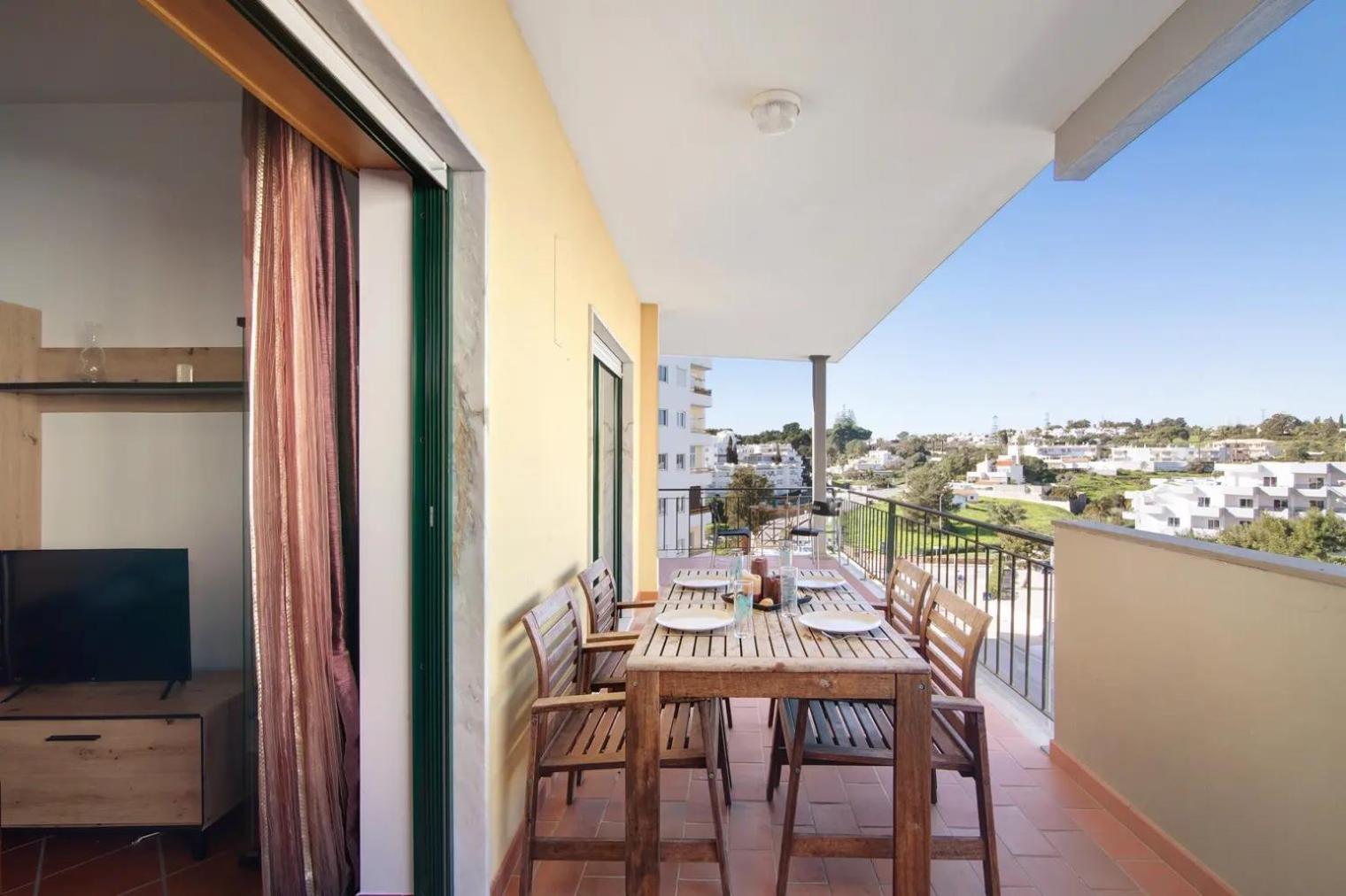Terrace Colors Beach Apartment Armação de Pêra Buitenkant foto