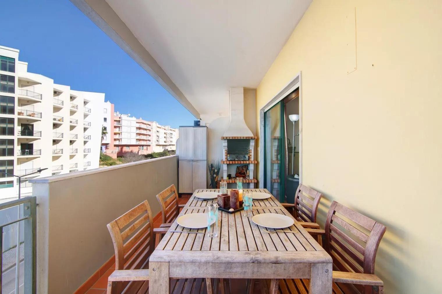 Terrace Colors Beach Apartment Armação de Pêra Buitenkant foto