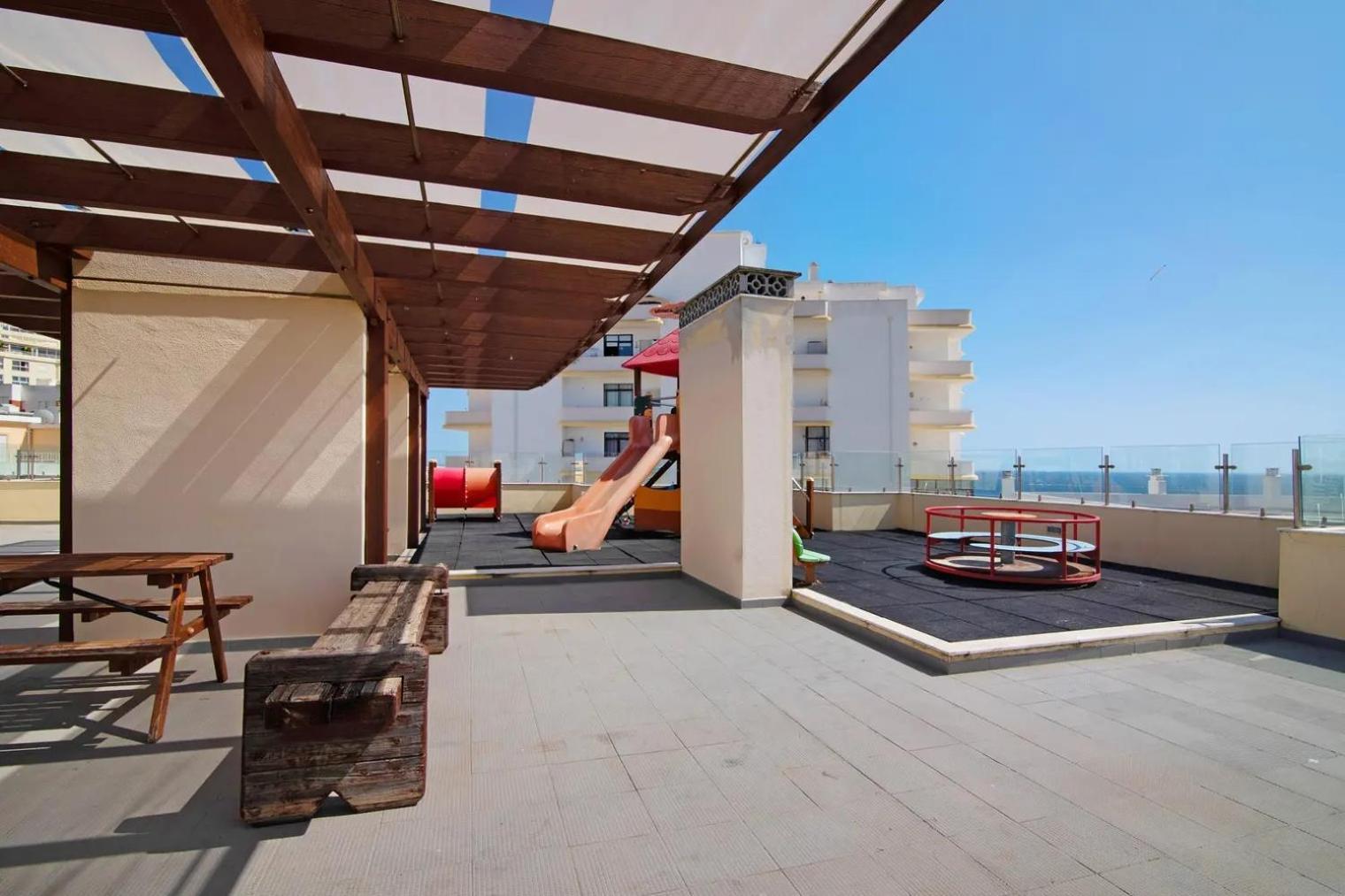 Terrace Colors Beach Apartment Armação de Pêra Buitenkant foto